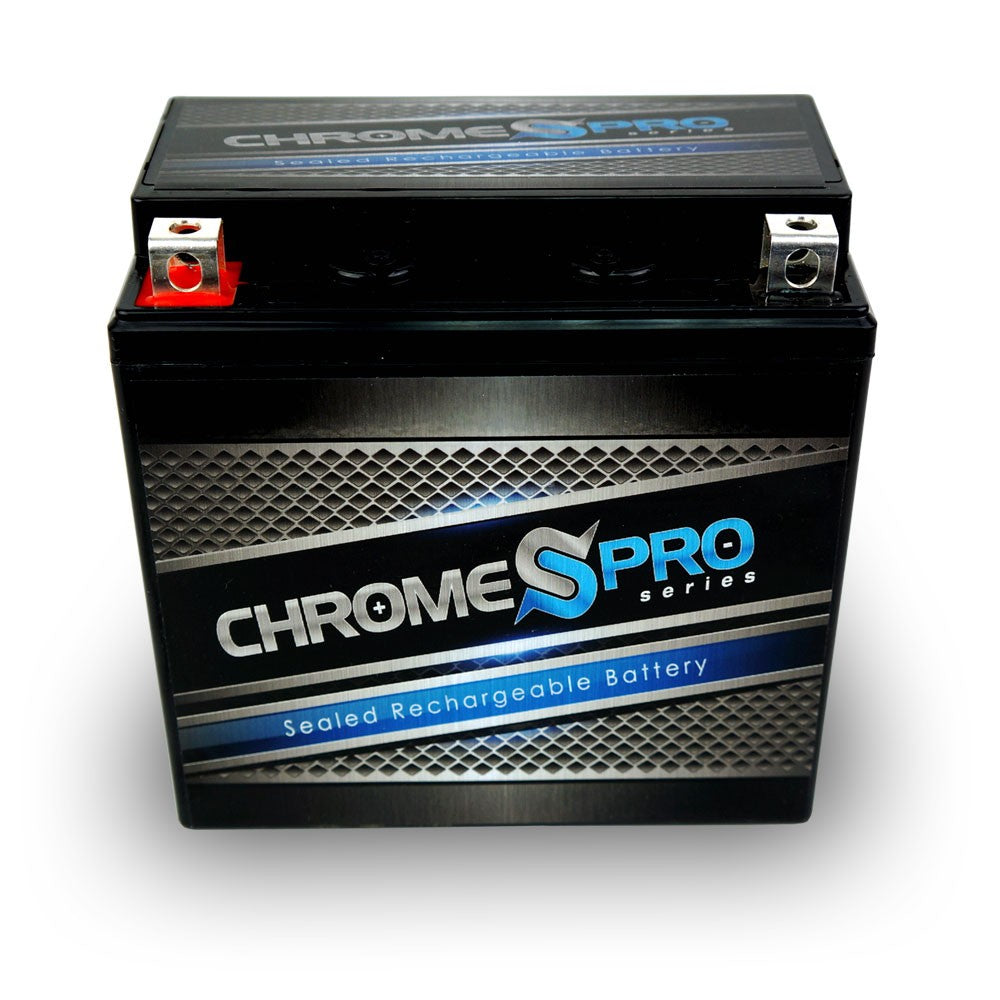 YTX14-BS Chrome Pro Series iGel Battery at Chrome Battery