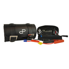 Rescue Elite Jump Starter - Chrome Pro Series with Leather Powersport Tool Bag