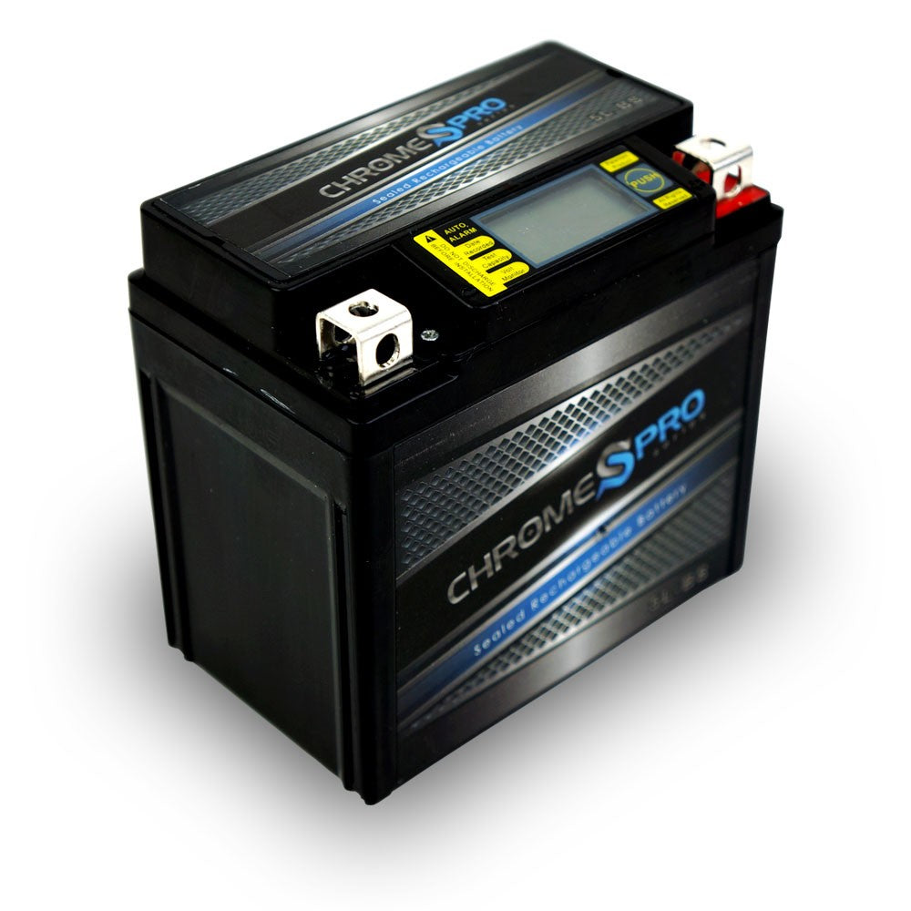 YTX5L-BS Chrome Pro Series iGel Battery